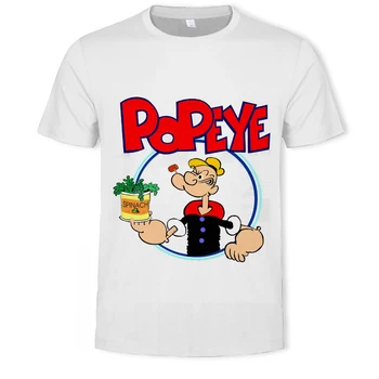 Tovarne neposredno moška T-shirt Popeye seriji 3D tiskanih majica s kratkimi rokavi moški novost modni t-shirt hip-hop ulične casual poletnih vrh