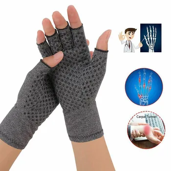 1 Par Stiskanje Rokavice Strani Wrist Brace Podporo Artritis Bolečine, Lajšanje Tople Roke Skupno Lajšanje Bolečin Podpora Za Zapestje