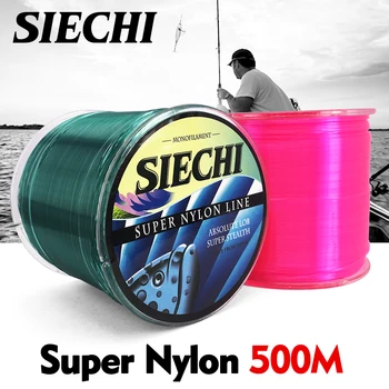 SIECHI Najlon Ribolov Line 500m SIECHI Serije Super Močna Japonska Monofilament Najlon Ribolov Line 500m Ribolov Linije