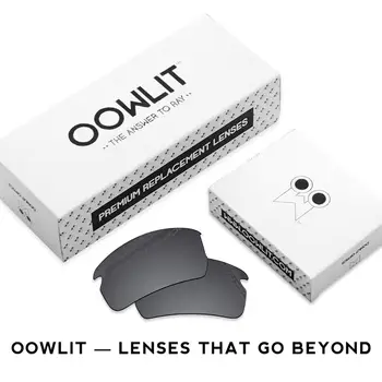 OOWLIT Anti-Scratch Zamenjava Leč za-Oakley, Pit Bull OO9127 Jedkano Polarizirana sončna Očala
