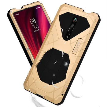 IMATCH Original Za Xiaomi Mi 9 9T Telefon Primeru, Trdi Aluminij Metal Zaščitnik Kritje Za Redmi K20 Težka Varstvo Shockproof
