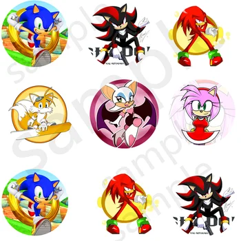 Sonic Nalepke Repi Shadow Oznake Stranka Ovijalnike Baby Tuš Otroci Stranka Dobave Nalepke Candy Bar Rojstni Odlikovanja