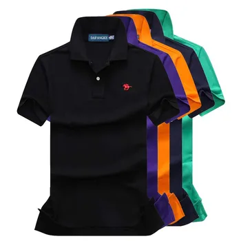 Vroče Prodaje 2020 Vrhovi&Tees za Moške majice Polo Poslovnih moških blagovnih znamk, Polo Majice 3D vezenje polo majica polo moški Modni homme p887