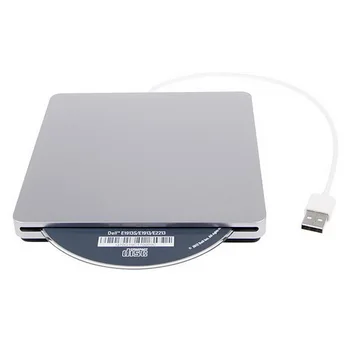 USB Zunanje Reže v DVD Pogon CD Burner Superdrive za Apple MacBook Air Pro Udobje za vas, da Igrajo Glasbo, Videoposnetki