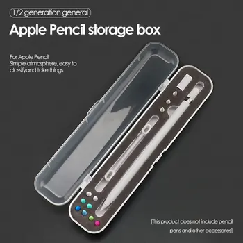 Apple svinčnik prenosni svinčnik škatla za shranjevanje Apple svinčnik 2 1 prenosni svinčnik dodatki plastična škatla hard cover