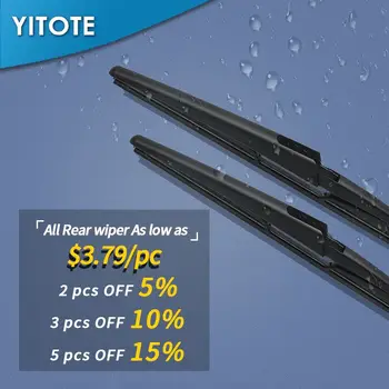YITOTE vetrobranskega stekla Hibridni Metlice Brisalcev za Suzuki Grand Vitara Fit Kavljem Roke Model Letu Od leta 1998 do leta