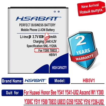 3900mAh Baterija Za Huawei HB5V1 Čast Čebel Y541 Y541-U02 Ascend W1 Y300 Y300C Y511 Y500 T8833 U8833 G350 Y535C Y516 Y336-U02