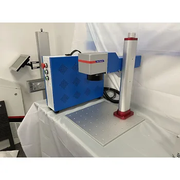 Kovinski Fiber Laser Marking Pralni Fiber laser ce tiskalnik Laser Graverja pralni prenosni 20w 30w 50 w raycus vir