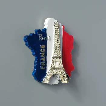 Pariz, Francija Eifflov Stolp slavnostni loka Evropski hladilnik, magnetno hladilnik magneti svetovni turistični spominek zbirka darila