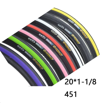 100psi 20*1-1/8 451 kolesarske pnevmatike za zložljivo kolo BMX visokega tlaka, kolesarske pnevmatike