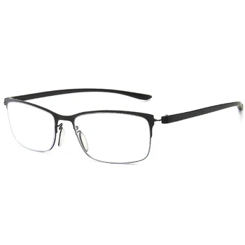Postopno Bifocal Recept Očala Unisex Pol Okvir Obravnavi Očala 360-Stopinjski Obroč za Ostrenje Presbyopia Očala +1.00 do+3.00