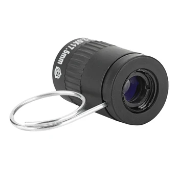2.5X17.5 mm Šport na Prostem Mini Prenosni Žep Prst Prstan Oko Teleskop HD slikanje za opazovanje ptic lov gledališča, pohodništvo