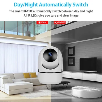 HD 1080P Oblak Brezžična IP Kamera Intelligent Auto Tracking Človekovih Home Security Nadzor CCTV Omrežja Wifi Kamera Ip Cam
