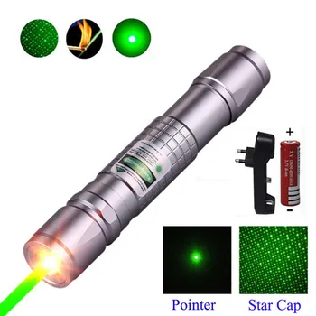 High Power Laser Kazalec Lov Zelena Lazer Taktično Laser Pogled Pero Gorenja Laserpen Močan Laserpointer Svetilka