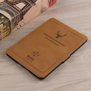 Primer Za Kindle Novo 2016 E-knjige Smart Cover PU usnjena torbica Za Amazon Kindle 8. Gen SY69JL 2016 model Zaščitni Rokav 6 inch