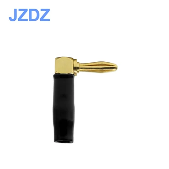 JZDZ J. 10055 4 kos 4 mm visoko kakovost čistega bakra vara-brezplačno pozlačeno audio ventilator banana vtič