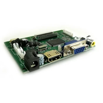 VGA+AV krmilnik pogona sveta 40-Pin LVDS 1366*768 Komplet Za B133XTN01/B133XW01/B133XW02/B133XW03/B133XW04 zaslon prenosnik 60Hz