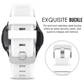 Vroče Prodajo 22 mm Šport Silikonski Trak za Samsung Prestavi S3 Obmejni Pas za Orodje S3 Klasičnih Gume Watchband Zamenjava Manžeta