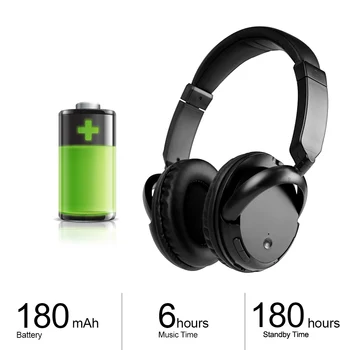 Brezžične Bluetooth Slušalke Nad-ear Slušalke 3.5 mm Žične Slušalke AUX V prostoročno Klicanje za iPhone, Samsung Prenosni RAČUNALNIK