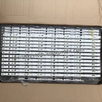 LED osvetlitev ozadja trak 8 lučka za Thomson 65UA6606 L65E5800A 4C-LB650T-YH3 LVU650CMDX 4C-LB650T-VH3 TCL_ODM_650d30_3030C_12X8 V4 V2