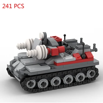 Vroče vojaški VOJNI tehnika Sovjetske zveze vojske orožja Rhino Magnetno tank V3 Rocket launcher vozil bloki moc model opeke igrače