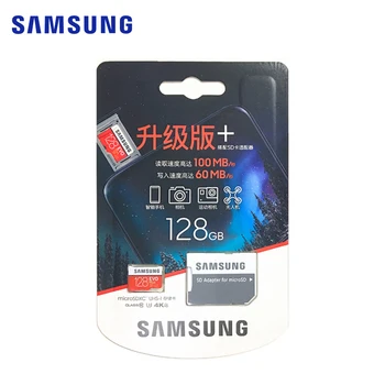 SAMSUNG EVO Plus 32GB 64 G U1 pomnilniško kartico 128Gb 256Gb 516Gb micro sd U3 Class10 MicroSD za Pametni telefon TabletPC Prvotne