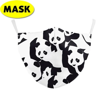 Odraslih Unisex cvjetnim tiskanja Masko Stroj Dustproof in dihanje stroj za večkratno uporabo Maske tri-dimenzionalni za uporabo