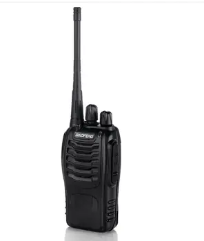 2Sets BF888S Walkie Talkie ročne ukv-oddajnik in sprejemnik, UHF dvosmerni Radijski BF 888S Ham communicator HF cb radijska postaja Baofeng BF888S