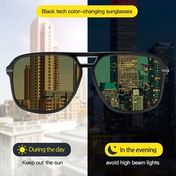 Vizija Nocturna Ženske Nočno Vizijo Očala Polarizirana Moških Anti-Glare Objektiv Rumena Sončna Očala Vožnje Nočno Vizijo Očala Za Avto