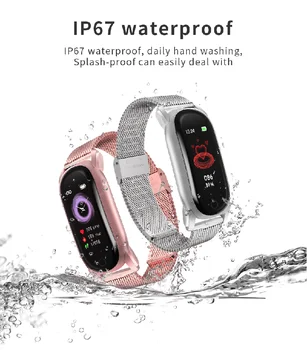 Nove Pametne Watch 2021 Ženske Smartwatch Fitnes Tracker Sport Ure Nepremočljiva Pametna Zapestnica Za Android IOS Smart-watch Ura
