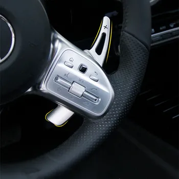 Avto Volan Shift Veslo Razširitev Preklopniki Dekoracijo Za Mercedes Benz Razreda CLA GLA 2019 Notranja Oprema