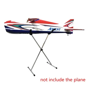 Zložljivi Kovinski model stojalo za Letalo, ki Prikazuje Stojalo, nosilec Za RC Letalo/RC Curki Srebrna