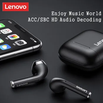 Lenovo LP2 TWS Brezžične Slušalke Bluetooth 5.0 Dual Stereo Bas 350MAH HiFi Glasbe Z Mic Za Android IOS Pametni telefon