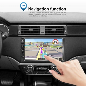 Podofo 2din avtoradio GPS 2DIN Android Avto Multimedijski Predvajalnik autoradio 2 Din Za Volkswagen Nissan Hyundai Kia Toyota avtomobilski stereo sistem