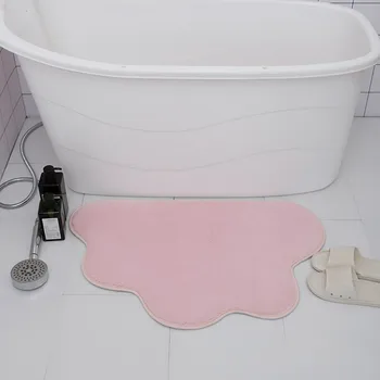 Sodobna kopalnica odeje na prostem Preprogo vode, ki so dokaz kopalnica s Tušem Preproge, Predpražniki Ženiljska Kopalnica Talna Obloga Wc Vrata Mat