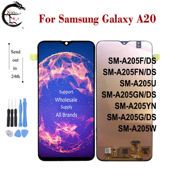 LCD zaslon Za SAMSUNG Galaxy A80 A70 A60 A50 A40 A30 A20 A10 2019 Display + Okvir A10s A20s A30s LCD Zaslon na Dotik, Računalnike Skupščine