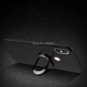 Za ZTE Blade 20 Smart Soft CaseMetal Tesnilo Magnetno Držalo Silikonski Telefon torbica Za ZTE Blade 20 Smart 2019 V1050 Primerih 6.49