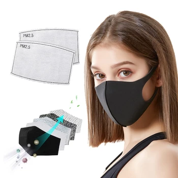 Uspešnost Filter Papir 50 kosov Proti Prahu masko za Odrasle Filter Anti meglo masko filter papir zdravje Respirator maske