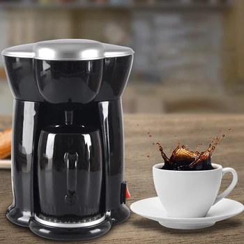 DMWD 140ML Mini Ameriško Kavo Samodejno Kapljično, aparat za Kavo, Eno Skodelico Kave s Kavo za Dom In Pisarno 230V