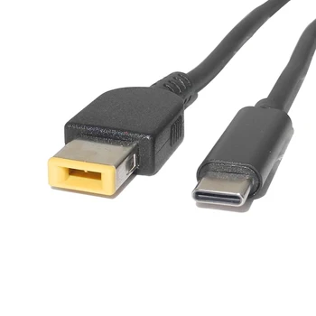 USB 3.1 Tip C Vtič Priključek za Hitro Polnjenje Kabel, Napajalni Adapter Pretvornik za Lenovo Thinkpad E470 T440 Yoga 13 G400 G500