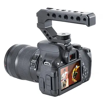 Kuulee R005 DSLR nastavek Fotoaparata Gori navzgor Ročico Ploščad za Sony A1000 A2000 Panasonnic GH5 GH5S Serije