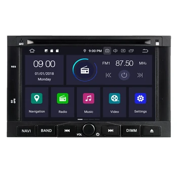 Za Peugeot 3008 5008 Partner Berlingo Android 10 Autoradio Avto DVD Predvajalnik, Stereo Radio, GPS Navigacija Multimedijski Sistem