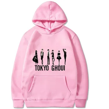 Tokio Ghoul Moda Anime Puloverji Puloverji Ulične Vrhovi Sweatshirts Unisex Oblačila