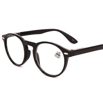 XojoX Moda Krog Obravnavi Očala Moški Ženske Daljnovidnost Očala Letnik Ultralahkih Očala Dioptrije +1.0 1.5 2.0 2.5 3.0 3.5