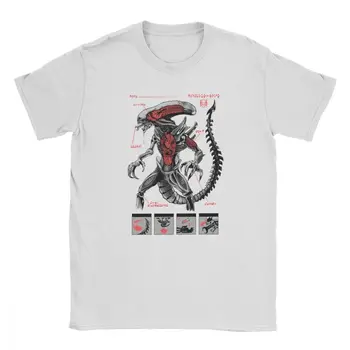 Tujec Konvencije Majica s kratkimi rokavi Moški 100 Premium Bombaž Smešno T-Shirt Harajuku Alien vs Predator Film Tees Kratek Rokav Vrhovi