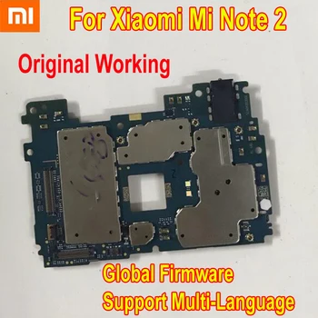 Svetovni Firmware Original Odklepanje Mainboard Za Xiaomi MI Opomba 2 Note2 Motherboard Vezja, Kartice Pristojbina Glavni Odbor Telefon Pribor