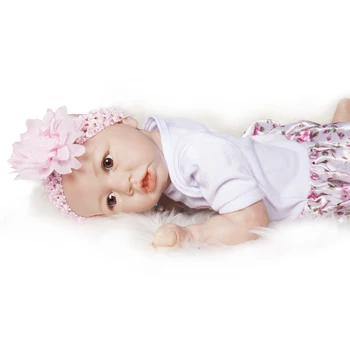 Hoomai 58 CM Bebe Prerojeni Lutke Otroka Mehko Vinil Tako Resnično Kot Živa Lutka V Braziliji Malčka Bebe Igrače, Darila za Rojstni dan