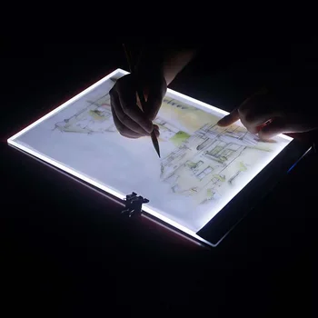 Ultrathin 3,5 mm A4, LED Luči, Slikarstvo Tablet Pad Diamond Vezenje Velja Za Diamant Slikarstvo Navzkrižno Šiv Orodja