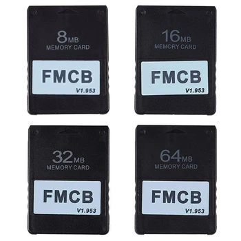 FMCB v1.953 Kartice Pomnilniško Kartico za PS2 Playstation 2 Brezplačno McBoot Kartice 8 16 32 64MB B95C