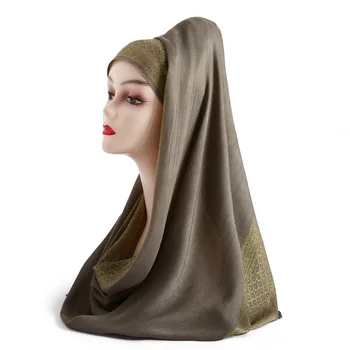 2020 nove ženske šal trdna mehko dolgo velikost glavo, gospa šal in zaviti pozimi toplo rute ženska oblačila hidžab glavo, šal